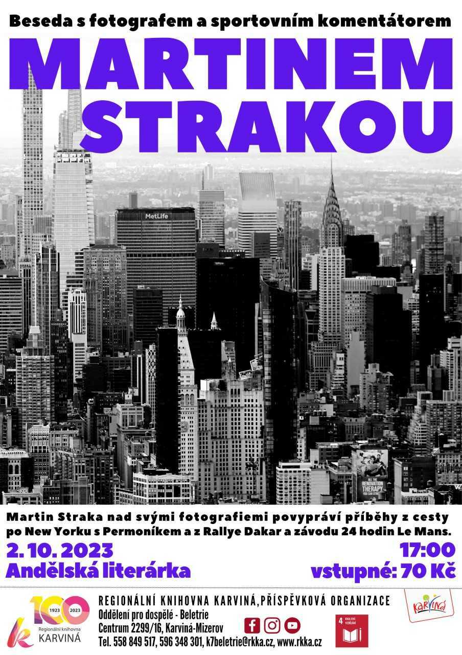 Beseda s fotografem Martinem Strakou